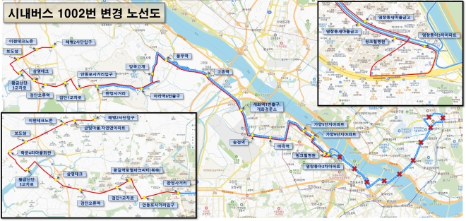 김포골든밸리산단 출퇴근길 편리해 진다…1002번 노선 변경
