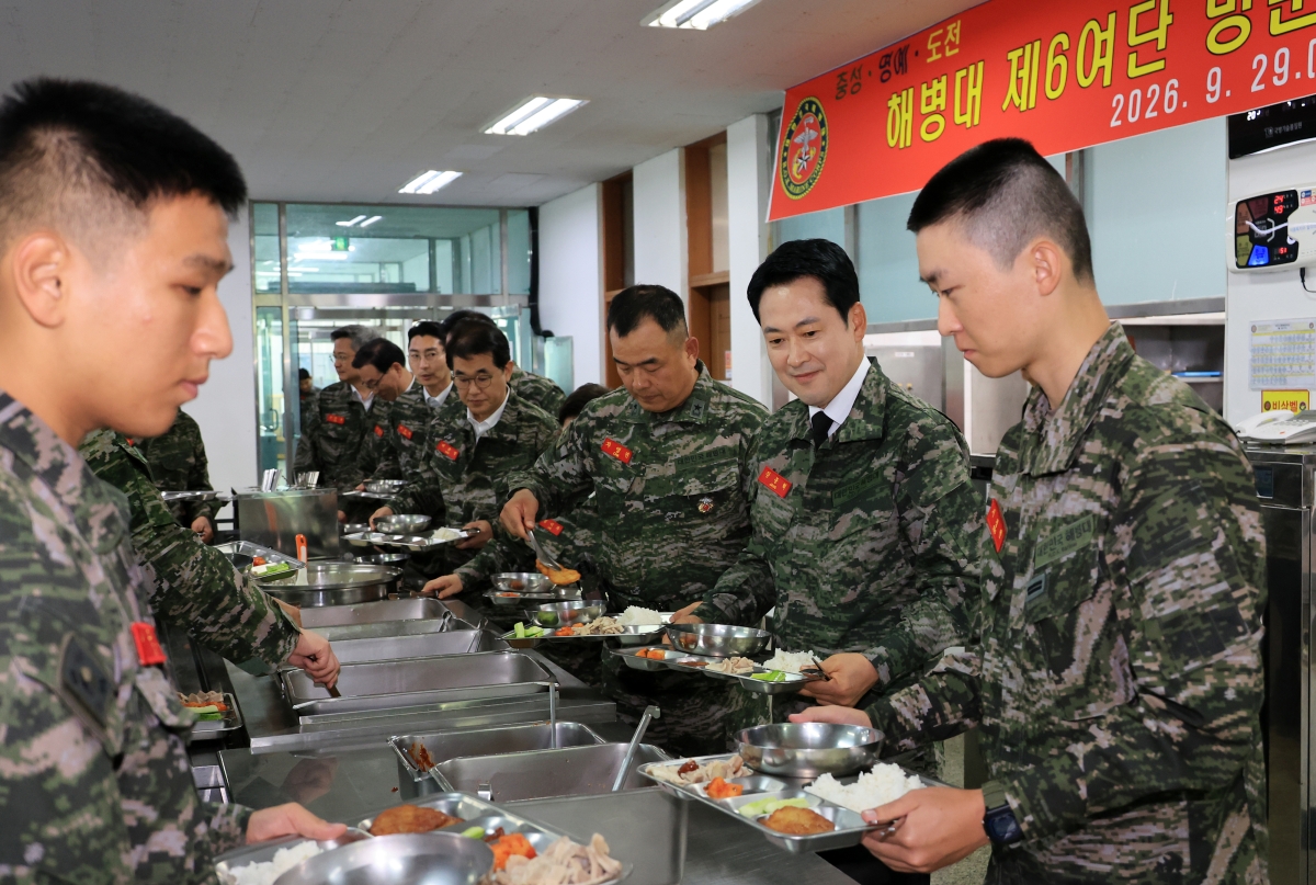 군복 입고 백령도 간 장동혁