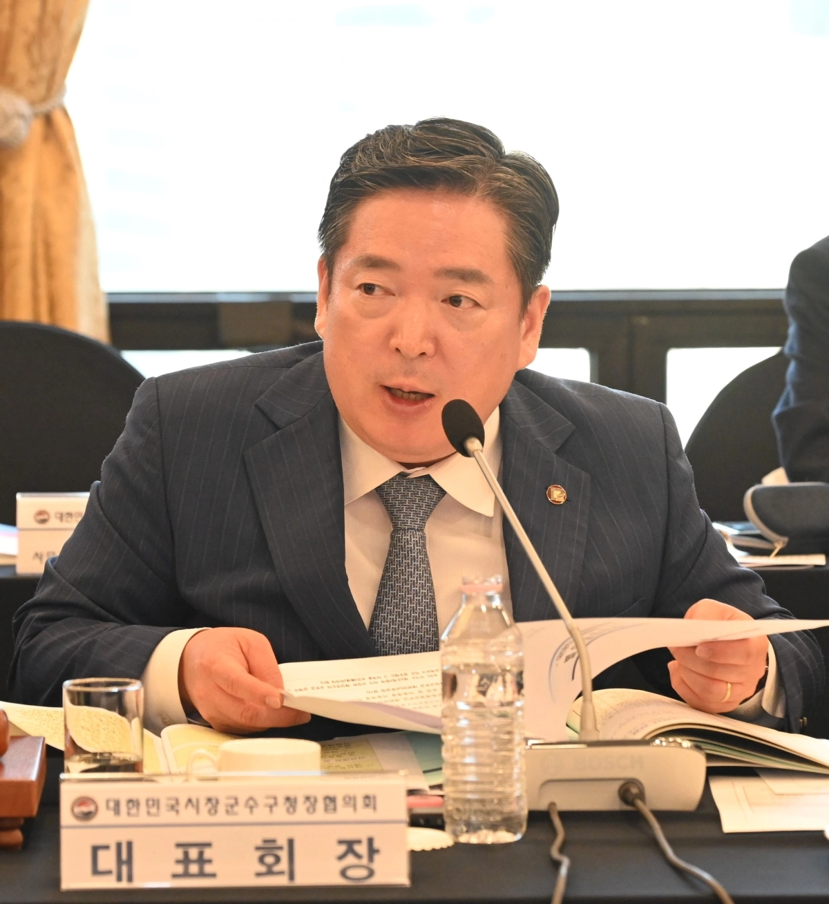 김병내 대한민국시장군수구청장협의회 신임 회장. 전남광주통합특별시 남구 제공