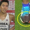 [포착] “고통 짐작도 안 돼” 피범벅 운동화로 42㎞ 달렸다…메달보다 값진 ‘투혼’ [아시안 게임]