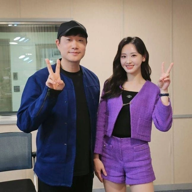 배성재와 김다영. SBS 파워FM ‘배성재의 텐’ 인스타그램 캡처