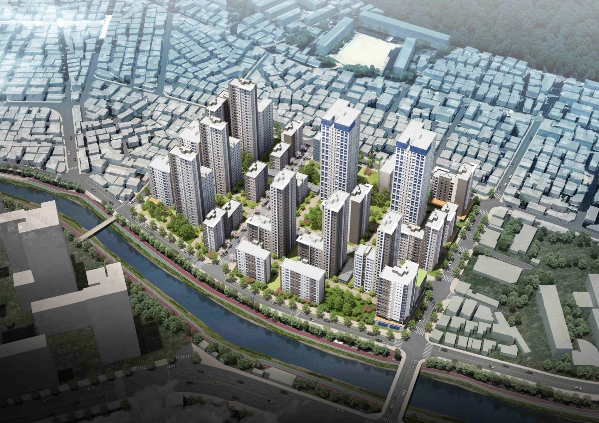 창3동 501-13번지 일대 모아타운 조감도. 도봉구 제공