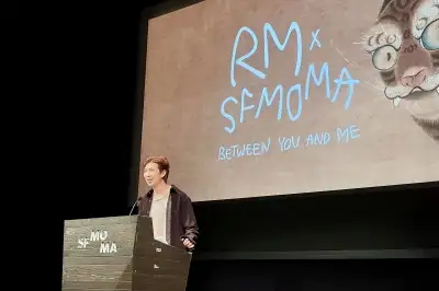 “이번 전시는 꽤 긴 자기소개 될 것” 큐레이터된 RM, 美 샌프란시스코서 소장품전