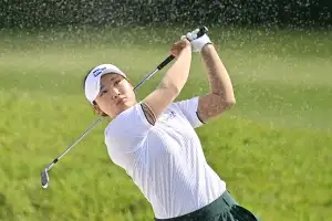 김민솔, 난코스 뚫고 선두로… KLPGA 메이저 2승 시동
