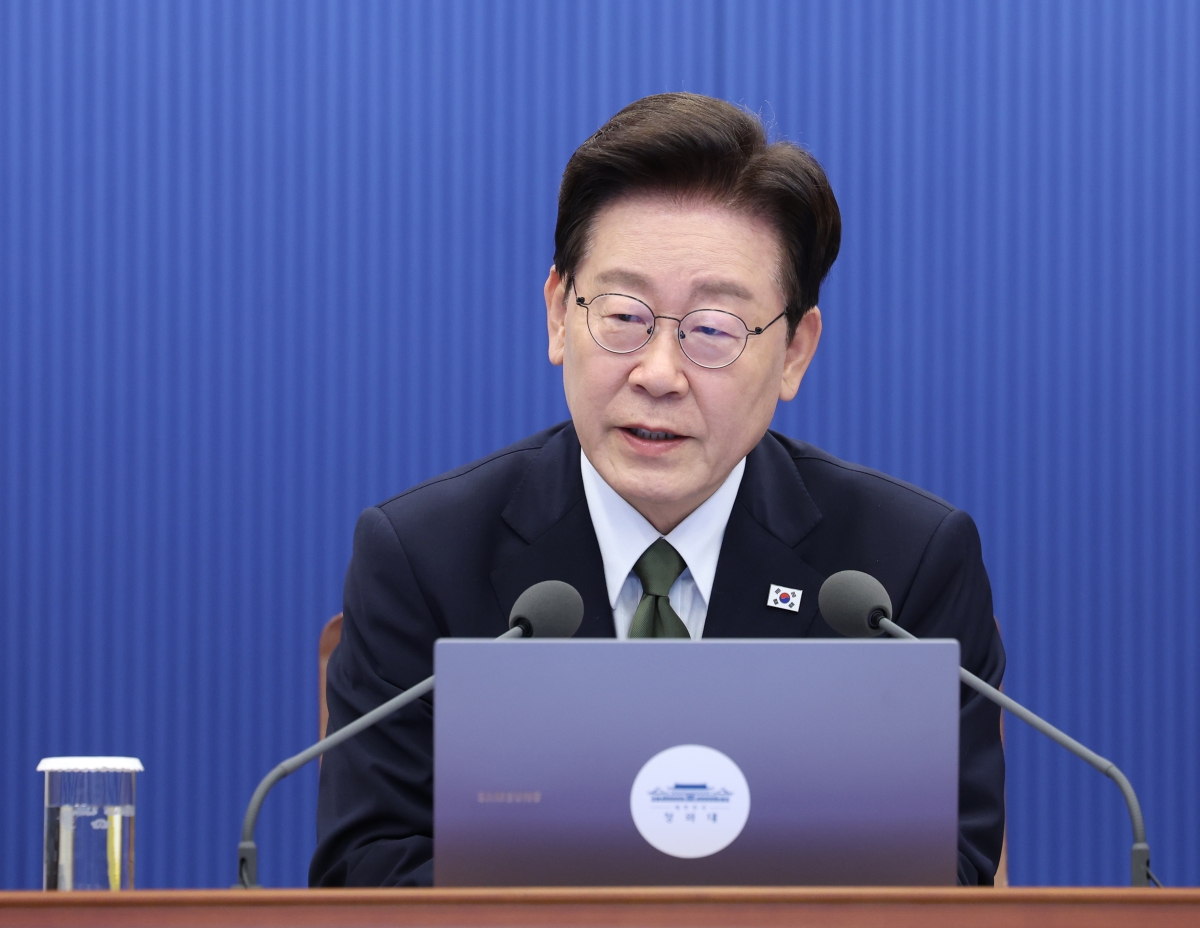 이재명 대통령, 수석보좌관회의 발언