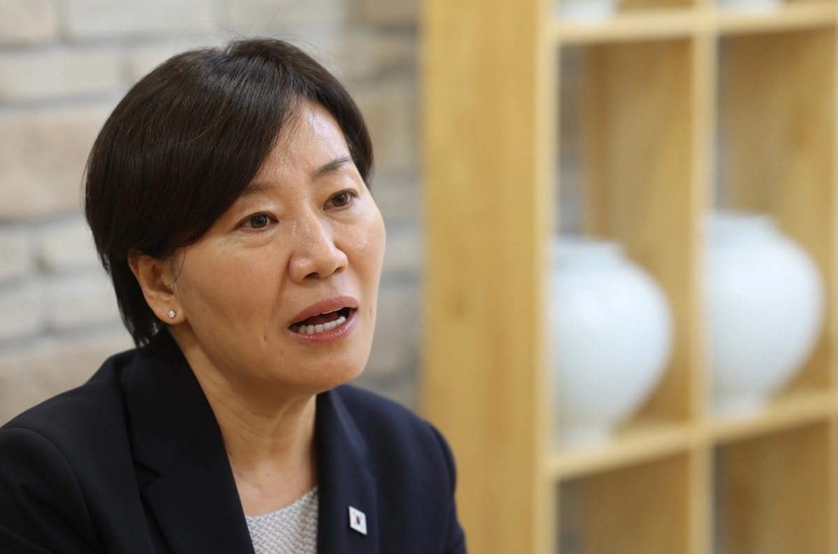 농지 조사에 대해 설명하는 송미령 장관