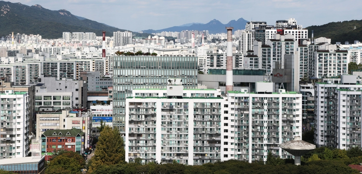 지난 4일 서울 노원구 일대 아파트 단지의 모습. 연합뉴스