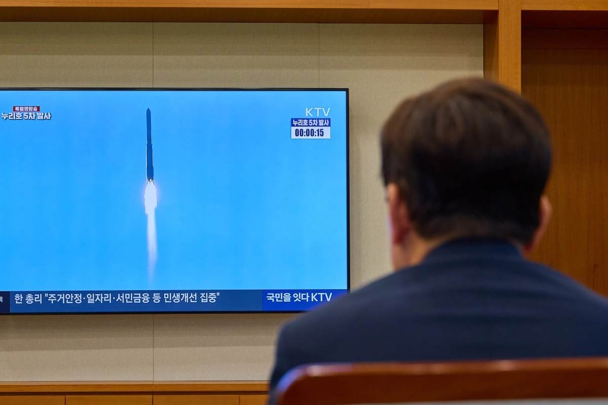 누리호 발사 보는 이재명 대통령