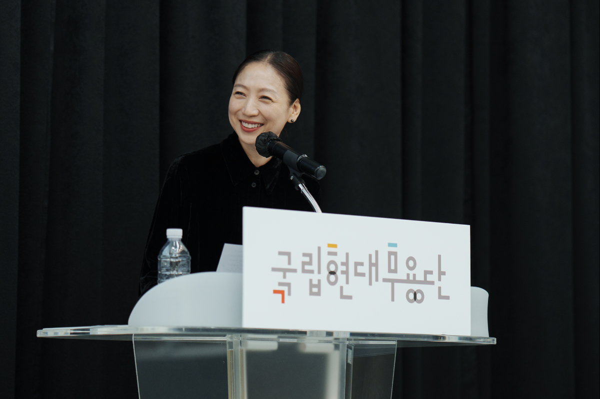 차진엽 국립현대무용단 단장 겸 예술감독이 7일 서울 예술의전당 연습동에서 첫 기자간담회를 열고 기관의 새로운 역할과 예술적 방향, 새 프로그램을 발표했다. 국립현대무용단 제공