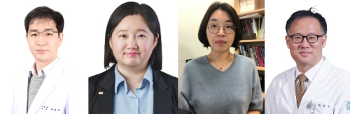 고려대 구로병원 신경과 이건주 교수, 순천향대 의료IT공학과 황정은 교수, 분당서울대병원 신경과 김성은·배희준 교수(왼쪽부터).