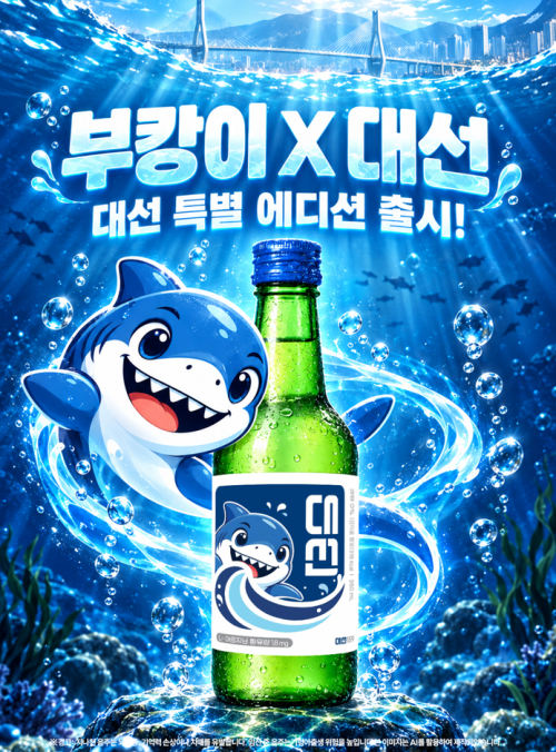 소주 ‘대선’의 ‘부캉이 에디션’