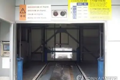 70대 주차타워 관리직원 리프트에 끼여 사망