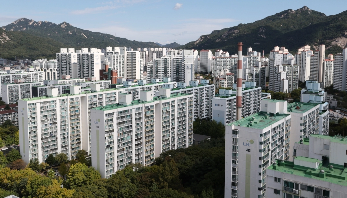 지난 4일 서울 노원구 일대 아파트 단지 모습. 연합뉴스