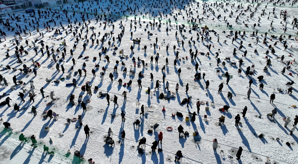 막 오른 화천산천어축제