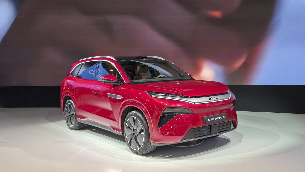 BYD 아토8. 파리모터쇼 공동취재단 제공