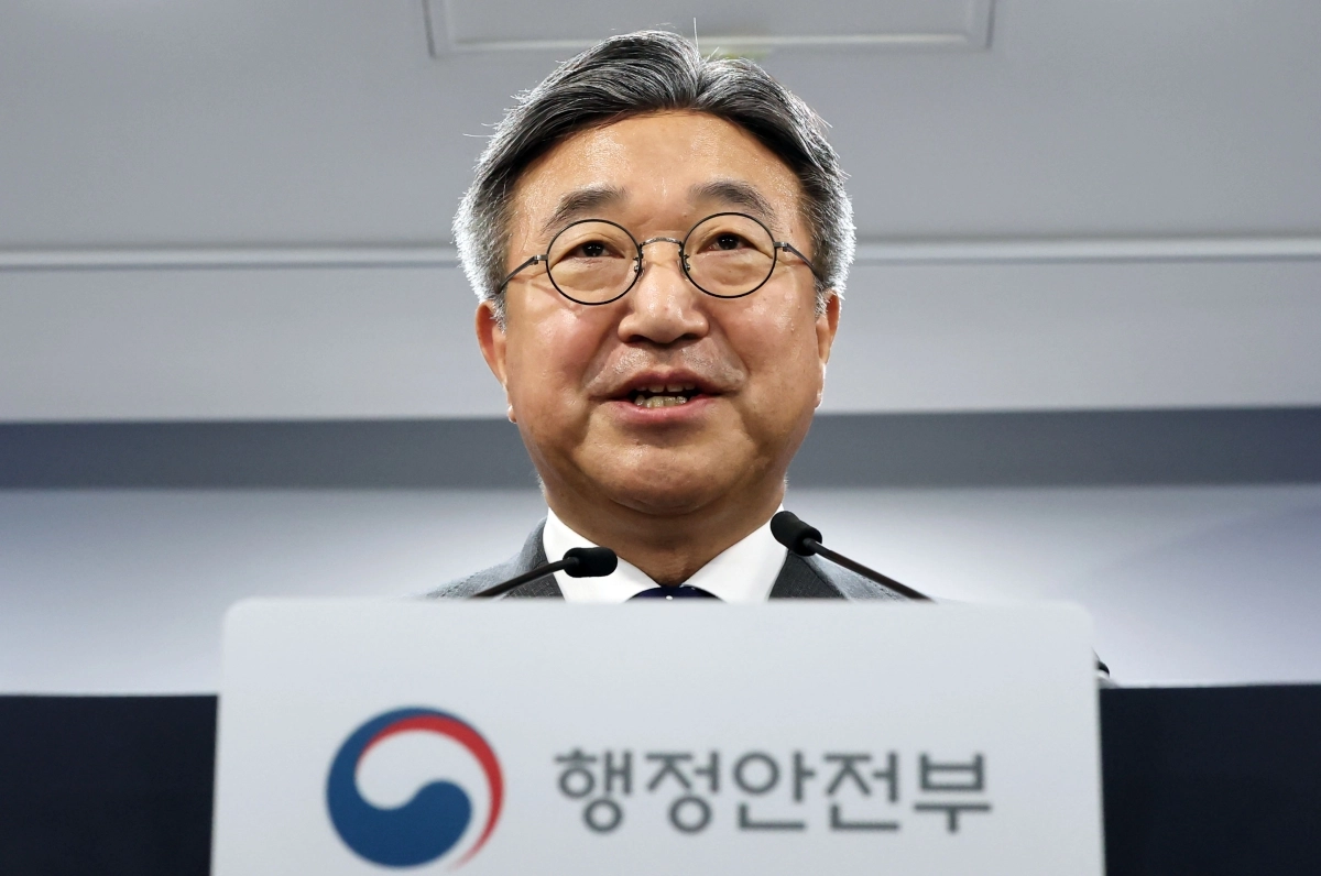 2차 중앙행정기관 이전 세부계획 발표하는 윤호중 장관