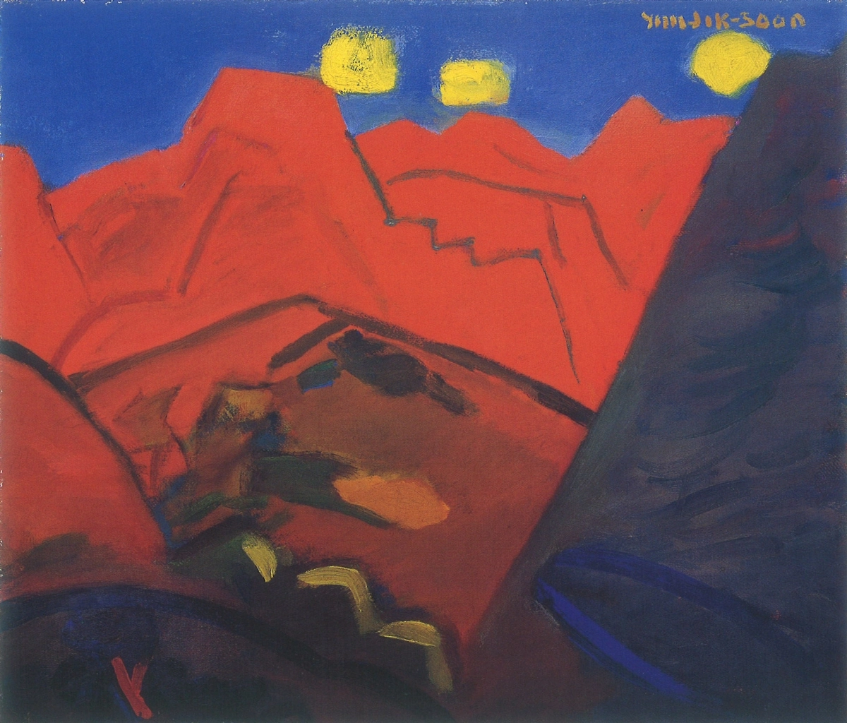 ‘산의 정경’