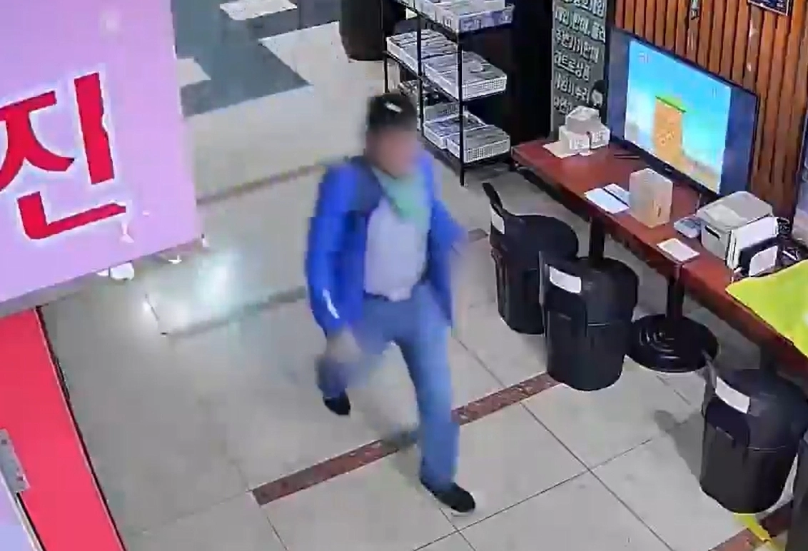 CCTV 담긴 인천 남동구 흉기난동 피의자