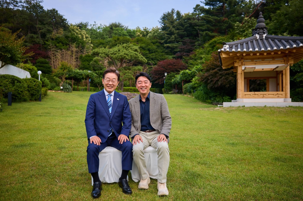 이재명 대통령과 강훈식 전 비서실장