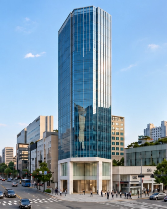 [사진: 차이커뮤니케이션 통합 사옥 HAUS701]