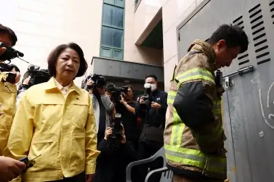 “사과 바라시니 사과”…추미애 ‘재정 빨대’ 발언 후폭풍, 소방관 분노 확산