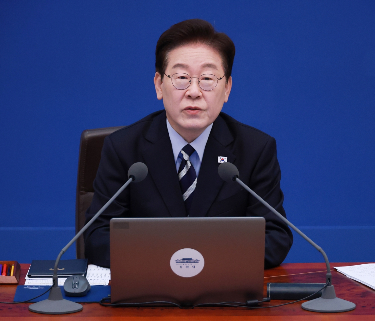 이재명 대통령이 13일 청와대에서 열린 국무회의에서 발언하고 있다. 2026.10.13. 연합뉴스
