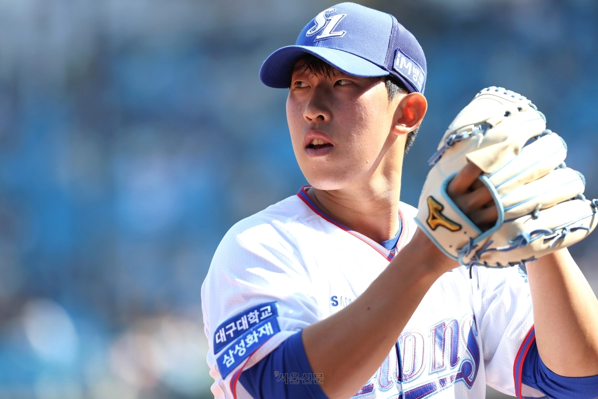 삼성 라이온즈 허윤동. 삼성 라이온즈 제공