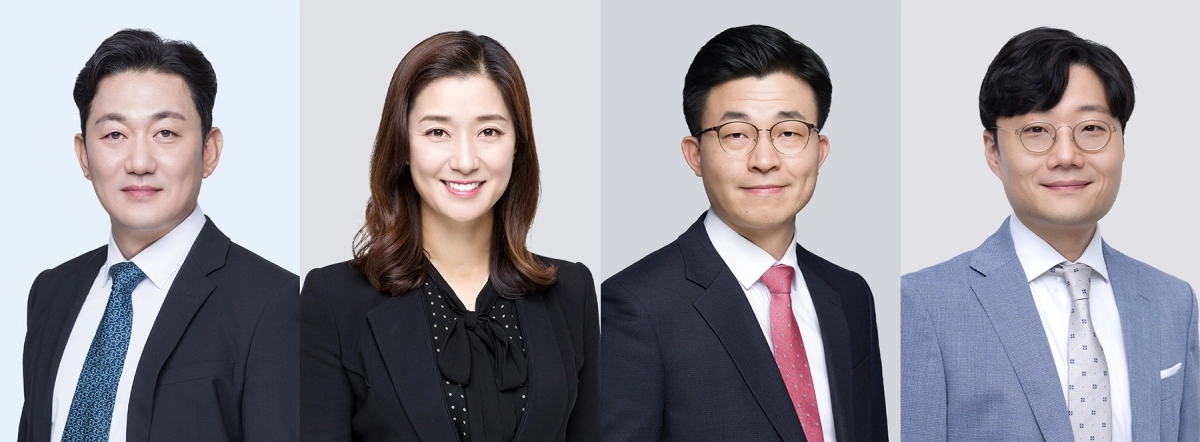 왼쪽부터 이동건 대표변호사, 이숙미 변호사, 안효섭 수석전문위원, 윤태준 전문위원. 법무법인 세종 제공