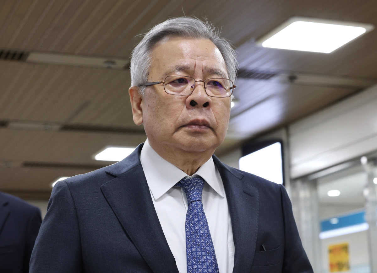 항소심 공판 출석하는 박영수 전 특검