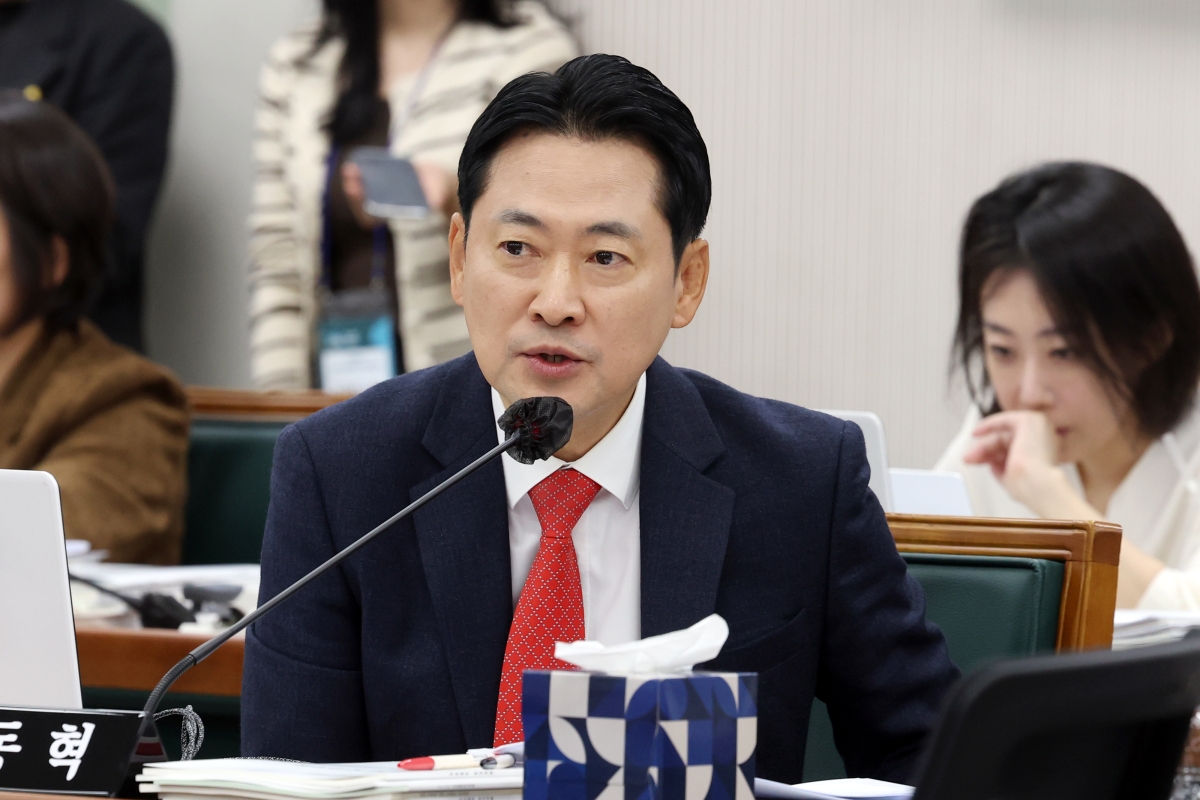 장동혁 대표 10월 21일 국정감사 질의 뉴스 사진