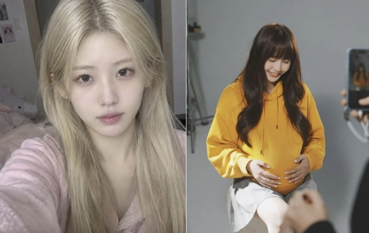 중국의 한 가상 걸그룹이 멤버의 임신 소식을 발표했다가 거센 비판에 휩싸였다. SNS 캡처