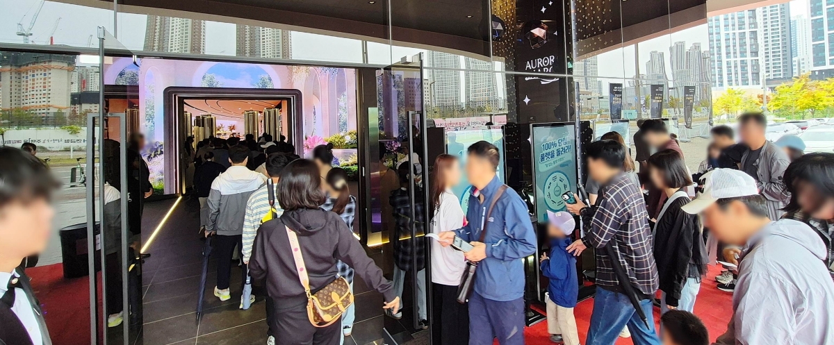 아크메르 동탄 견본주택 내부 이미지