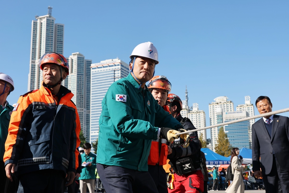 ‘안전한국훈련’ 참석한 오세훈 시장
