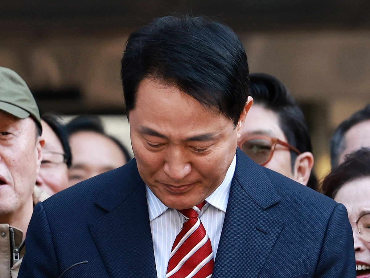 ‘항소심 무죄’ 울먹이는 오세훈 시장