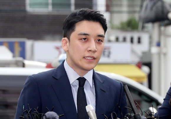 그룹 빅뱅 출신 승리. 2019.8.28 연합뉴스 자료사진
