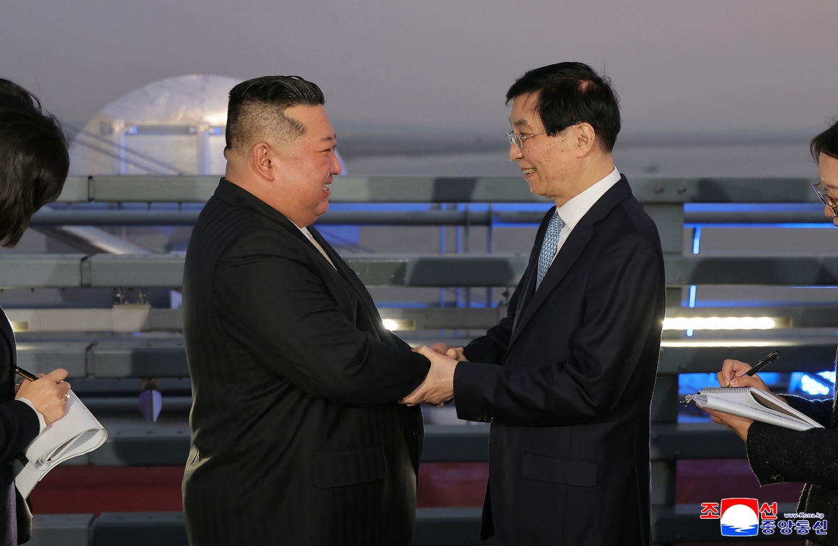 김정은, 중국방문