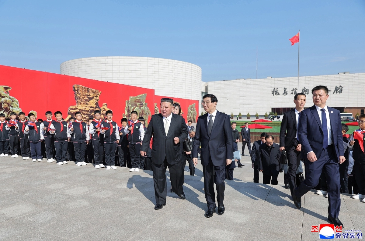 김정은, 중국방문