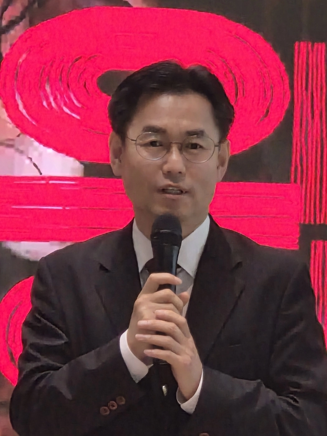 김상욱 국립아시아문화전당장이 지난 22일 ‘ACT 페스티벌 2026’ 개막을 앞두고 인사말을 하고 있다. 서미애 기자