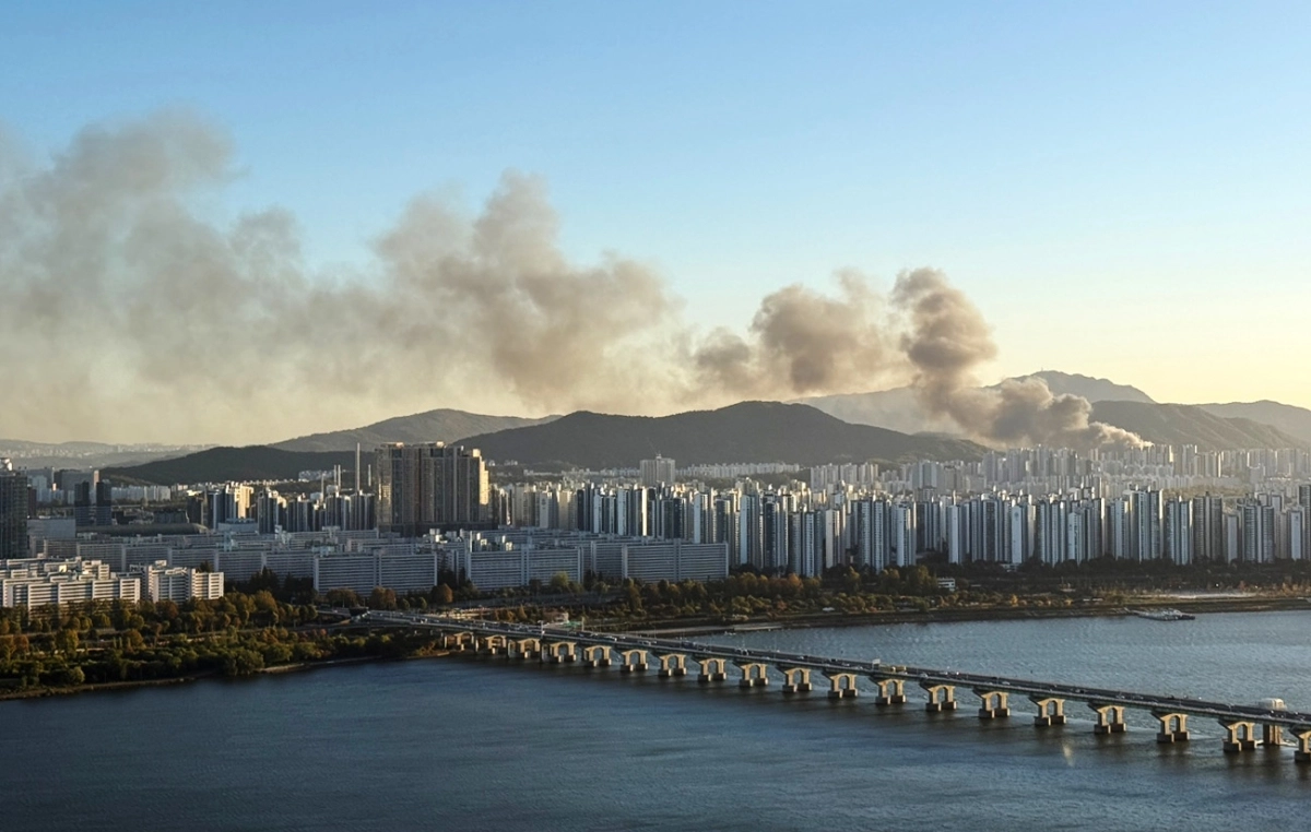 구룡마을 화재 발생