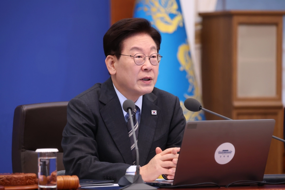 이재명 대통령이 27일 청와대에서 열린 국무회의에서 발언하고 있다. 2026.10.27 연합뉴스