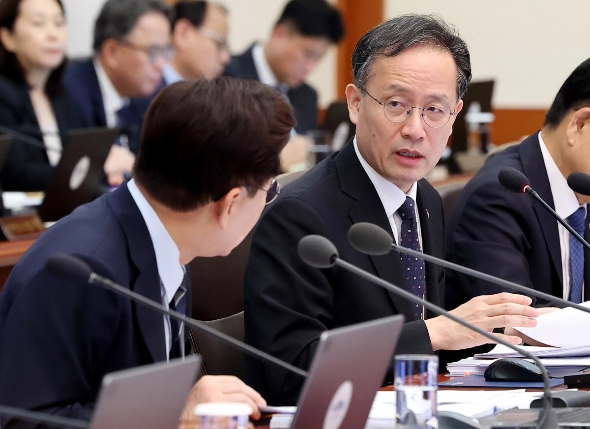 이 대통령 질의에 답하는 이형일 차관