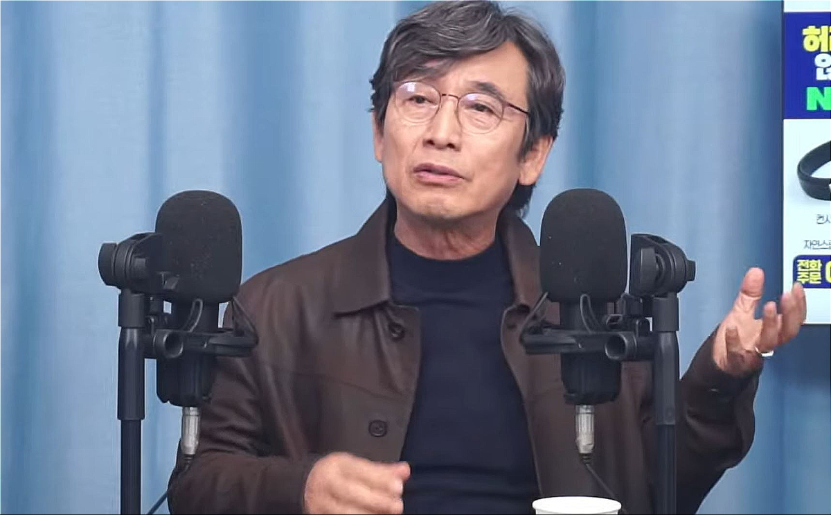 유튜브 ‘박시영TV’에 출연한 유시민 작가.
