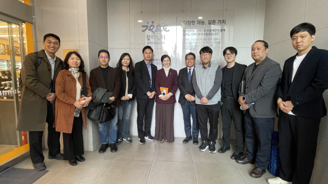 한운옥 경기도의원, 발달장애인 맞춤형 직무교육 현장 간담회 참석… “지속 가능한 장애인 일자리 모델 확대 지원할 것”