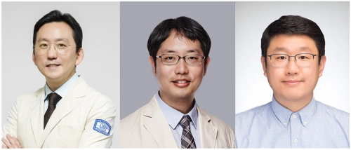 왼쪽부터 손장원 교수, 윤재승 교수, 한경도 교수.