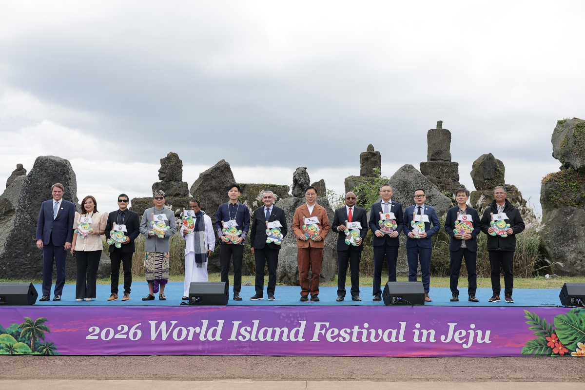 제주도는 29일 오전 제주시 조천읍 제주돌문화공원 설문대할망전시관에서 ‘제27회 섬 관광정책포럼(ITOP 포럼)’을 개막했다. 제주도 제공