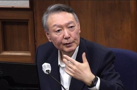 윤석열 전 대통령.   서울중앙지법 제공